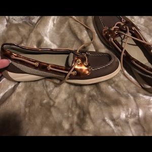 Sperry loafers like new,